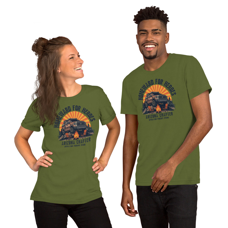Arizona Chapter t-shirt – S, Olive