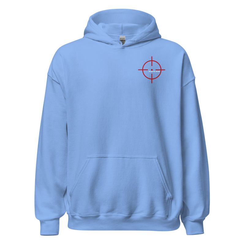 Accurate Arms Unisex Hoodie – S, Carolina Blue