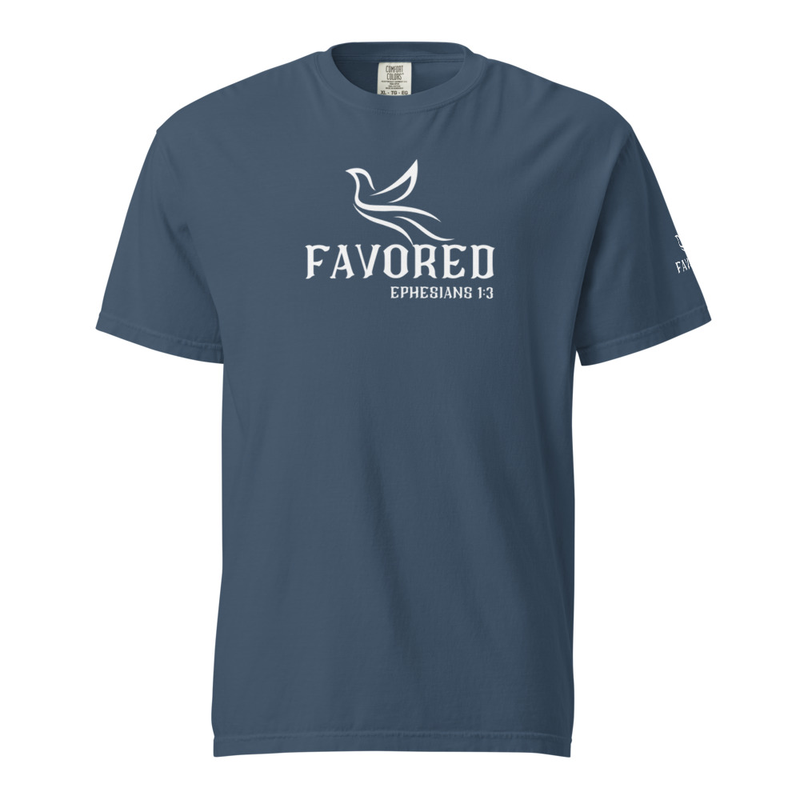 FAVORED Unisex garment-dyed heavyweight t-shirt