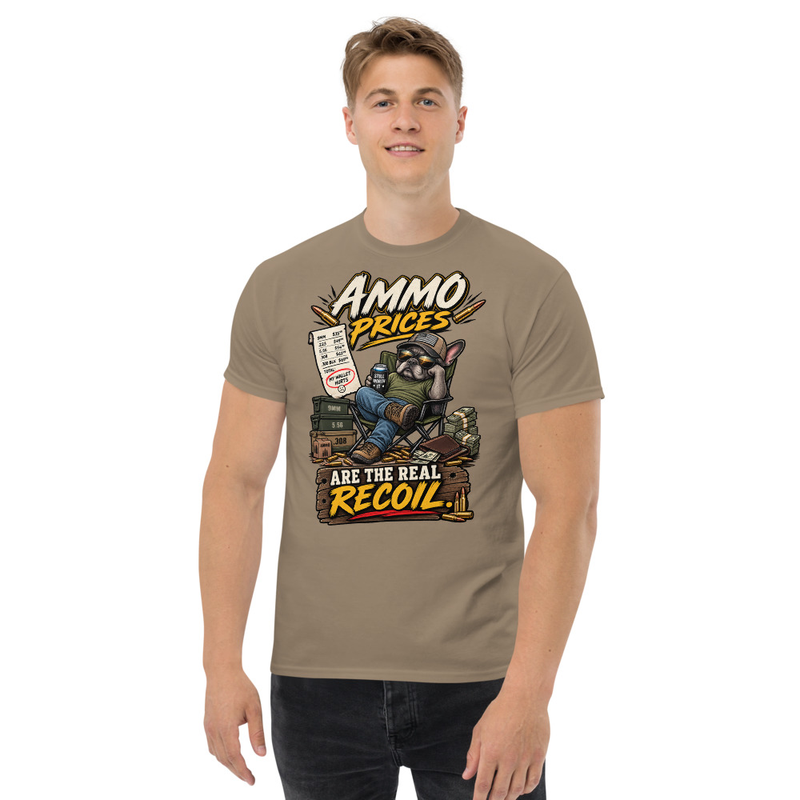 Unisex classic tee – S, Brown Savana