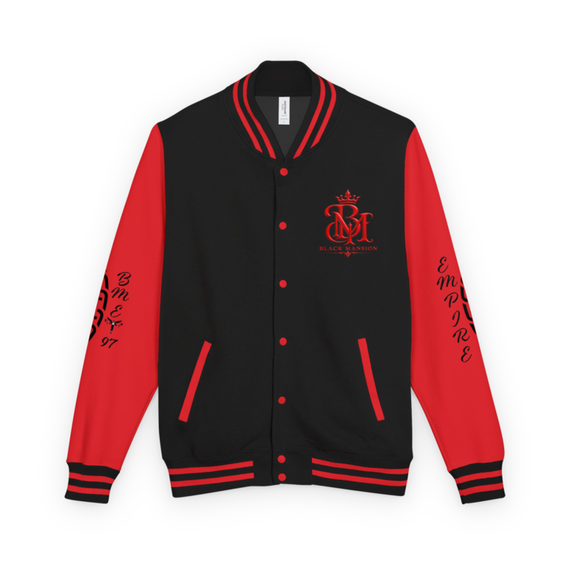 BLACK MANSION™ - HEAVYWEIGHT LETTERMAN JACKET