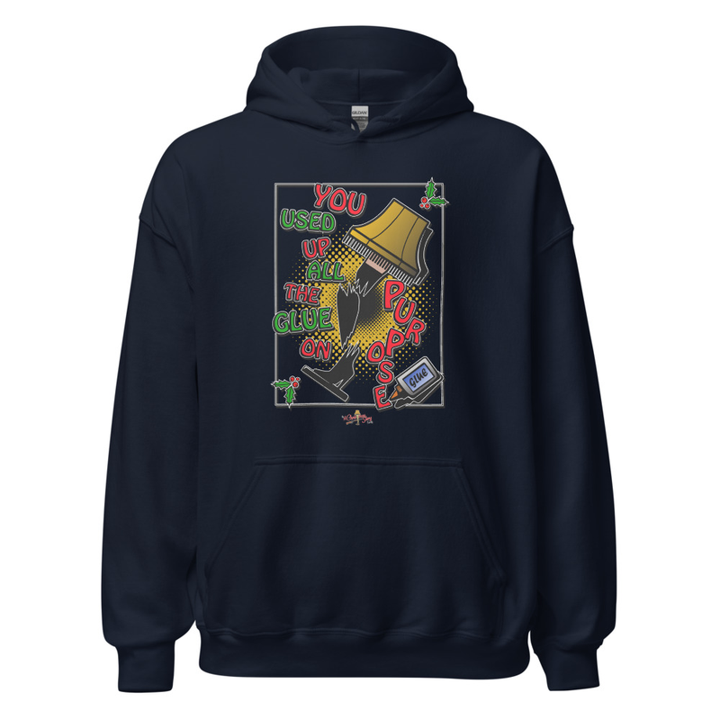 You Used Up All The Glue – S, Navy