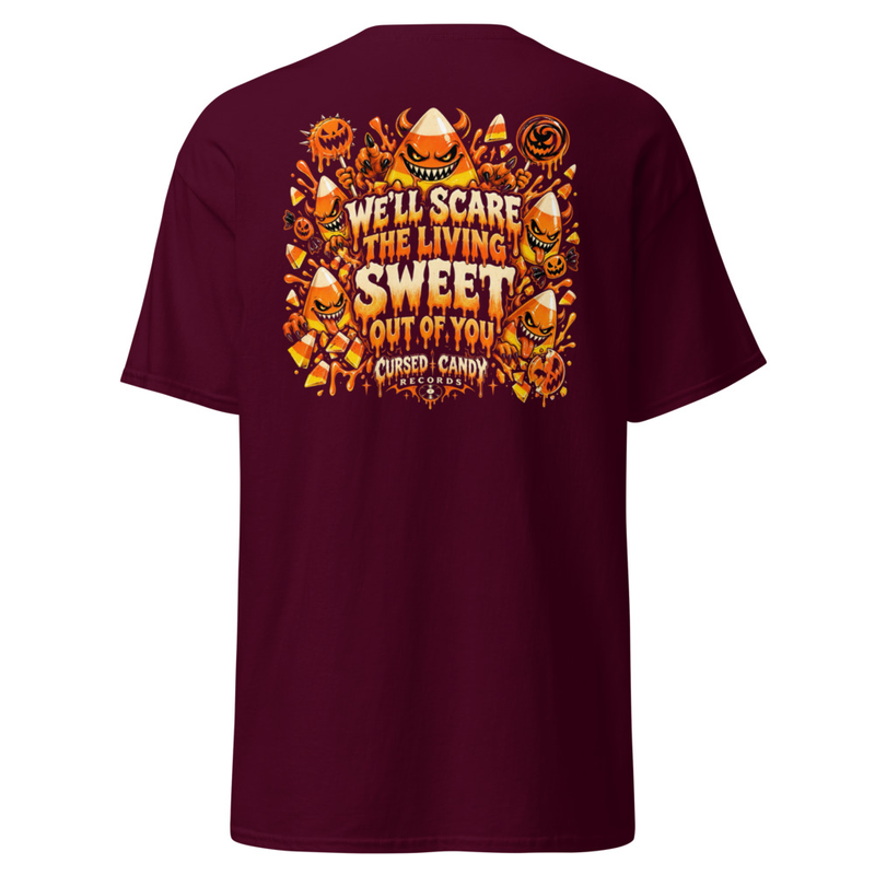 Cursed Candy records Halloween classic tee