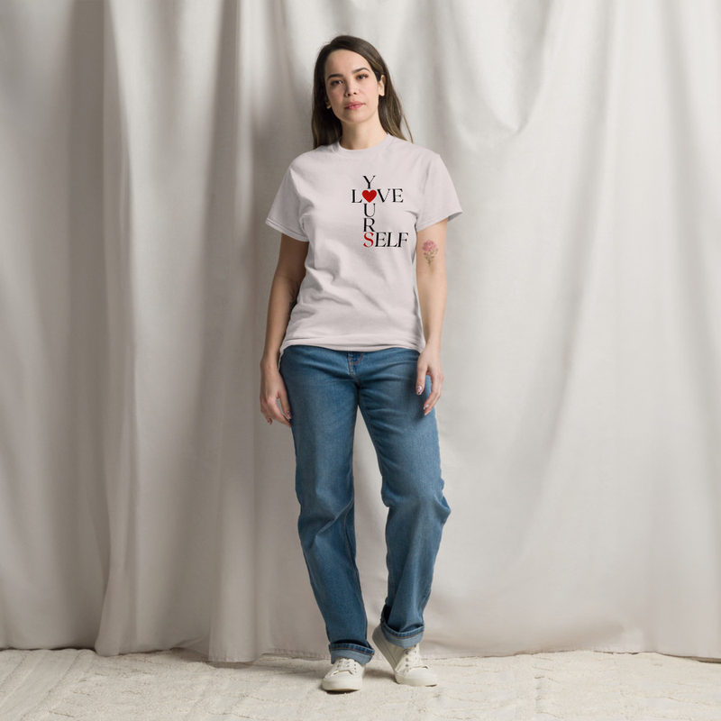 Love Yourself Women's classic tee – S, Ice Grey