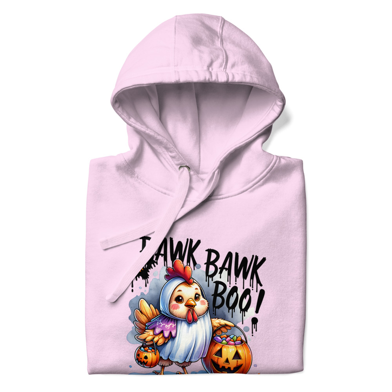 Halloween T-Shirt Cute Chicken Ghost Design, Funny Spooky Chicken Pumpkin Shirt – view 6