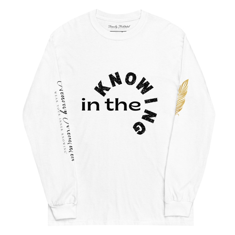 Unisex Soft Long Sleeve - in the Knowing – S, White