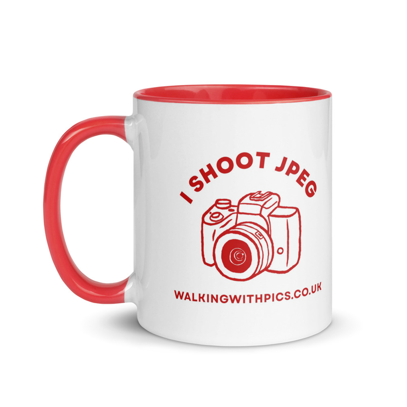 I Shoot JPEG — Colour Accent Mug