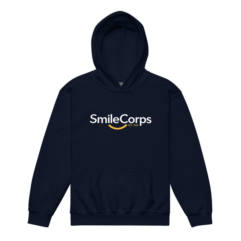 SmileCorps™ Founder Edition Youth Hoodie | 1776–2026