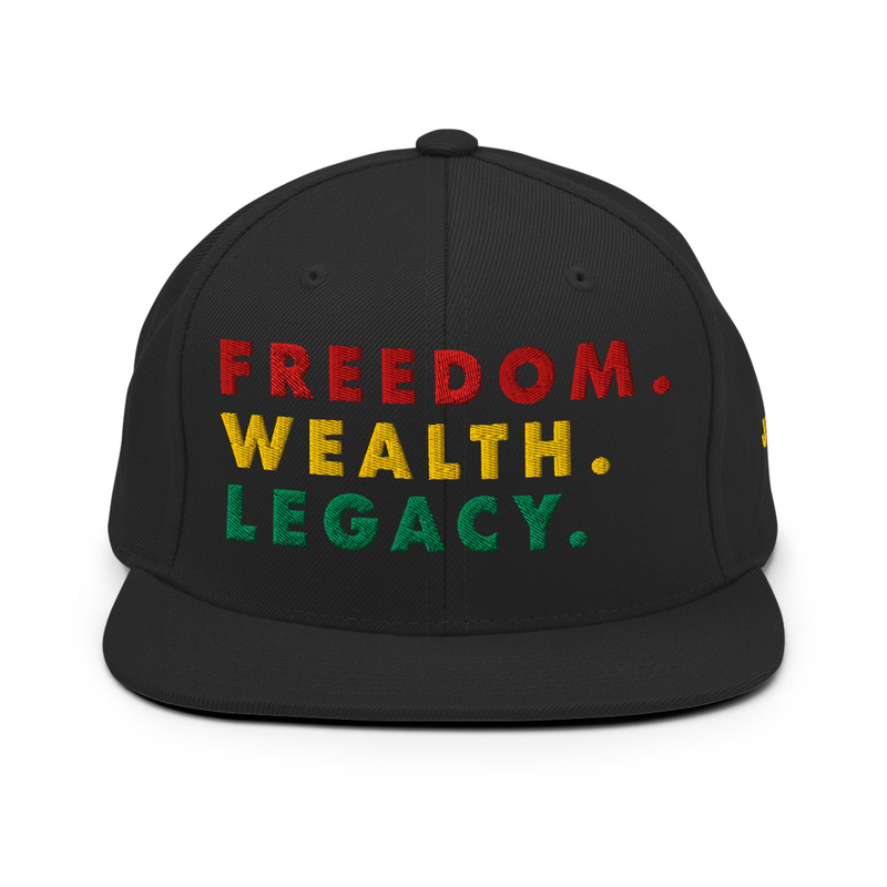 Juneteenth Snapback Hat