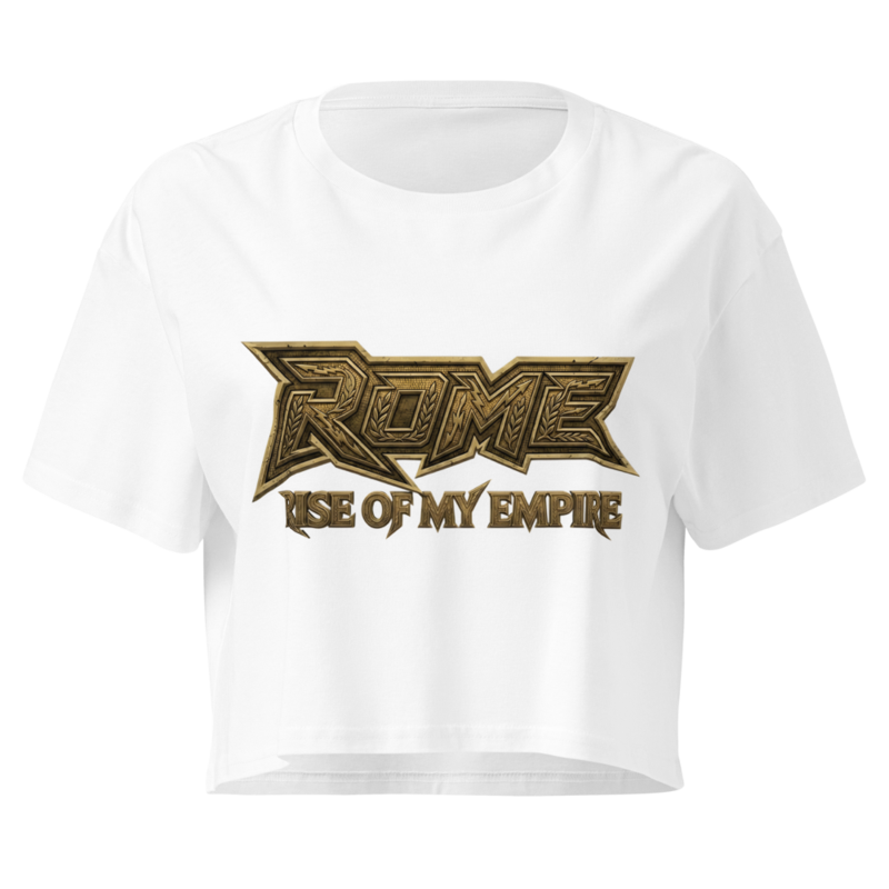 Roman Texture Women’s Crop Top