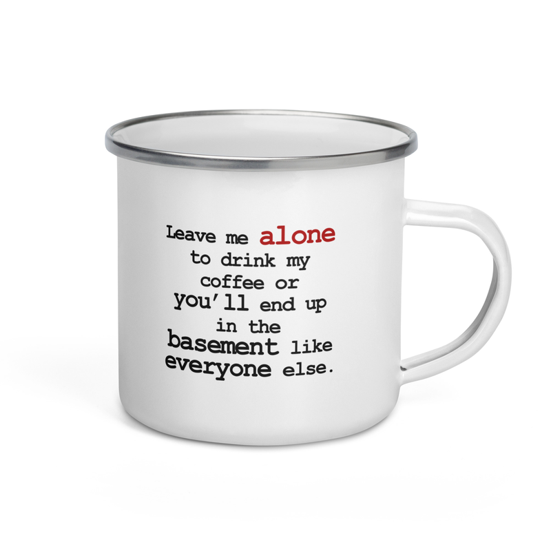 Honest Enamel Mug