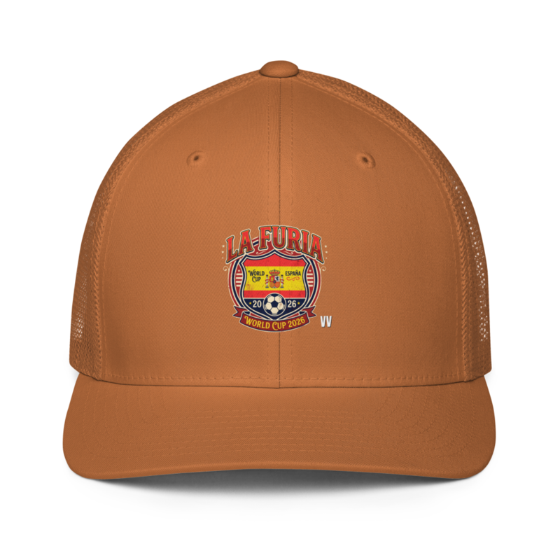Espana WC26 La Furia Trucker Cap – One size, Caramel