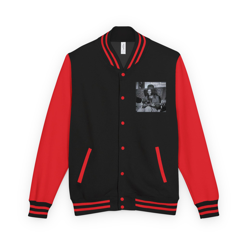 Heavyweight letterman jacket