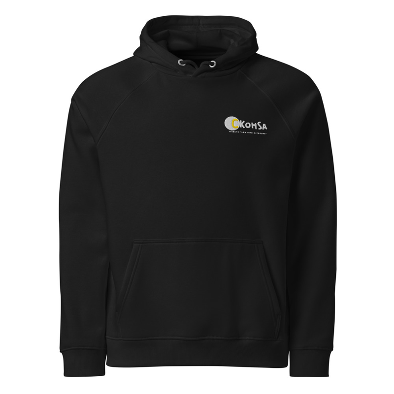 Hoodie brodé pour les concerts plein air.