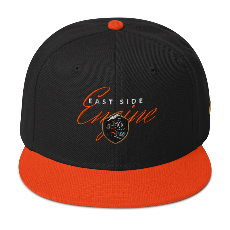 East Side Engine - Snapback Script Hat