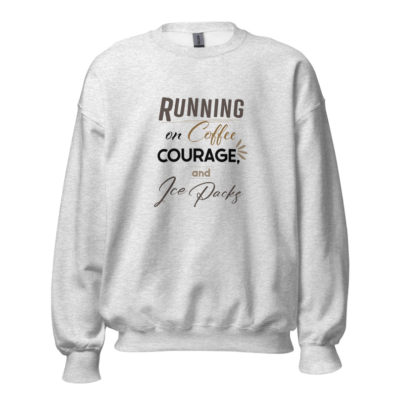 Coffee, Courage & Ice Packs Sweatshirt thumbnail 5