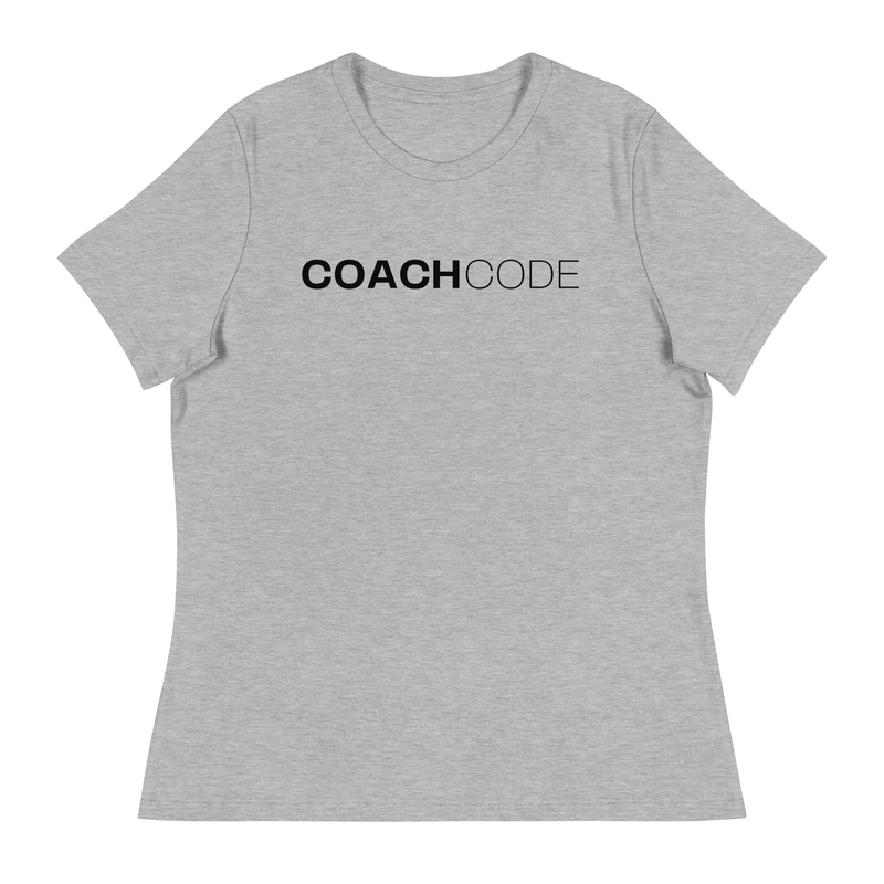 Women's Relaxed T-Shirt – XL, Athletic Heather