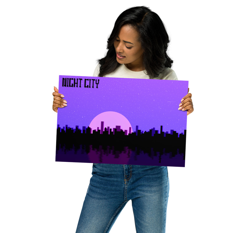 Night City - Bayline (Poster)