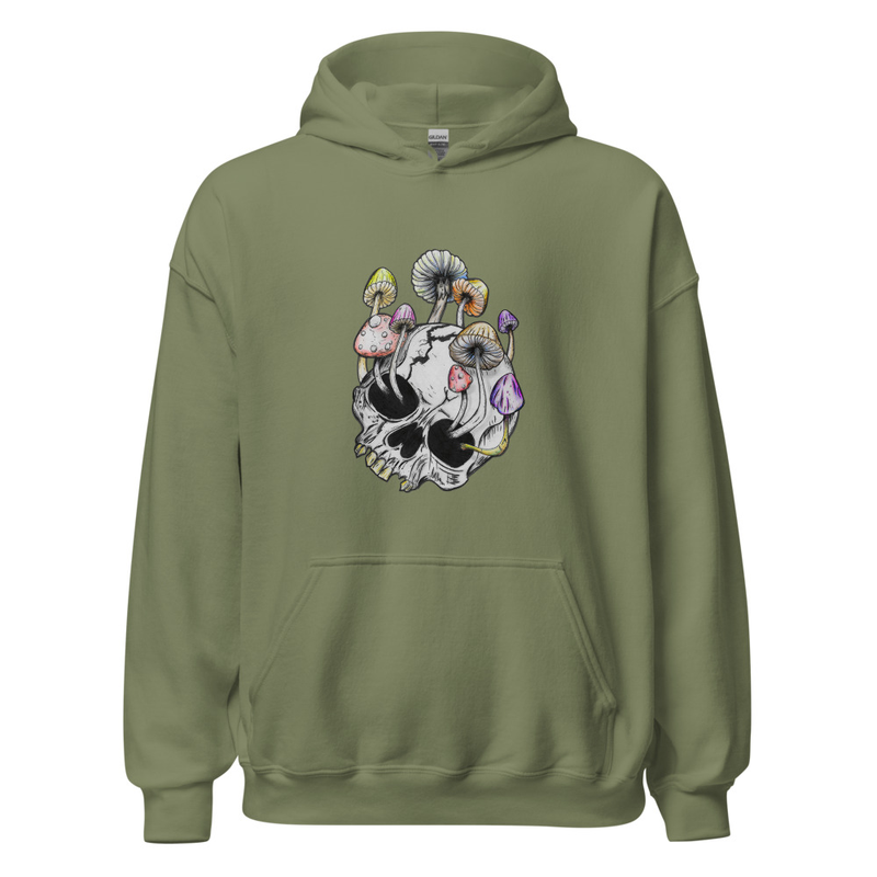 Shroom Hoodie — Military Green