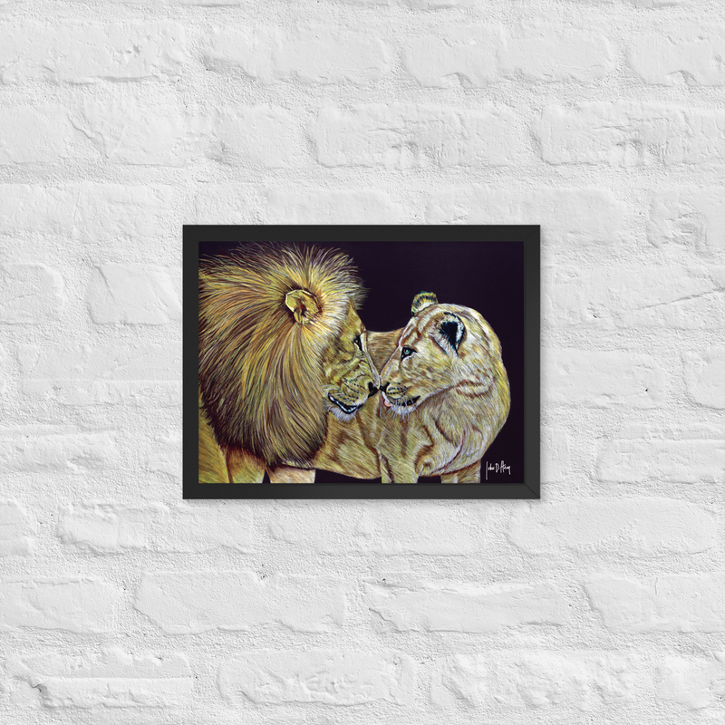 Love Story Framed Poster – Image 2