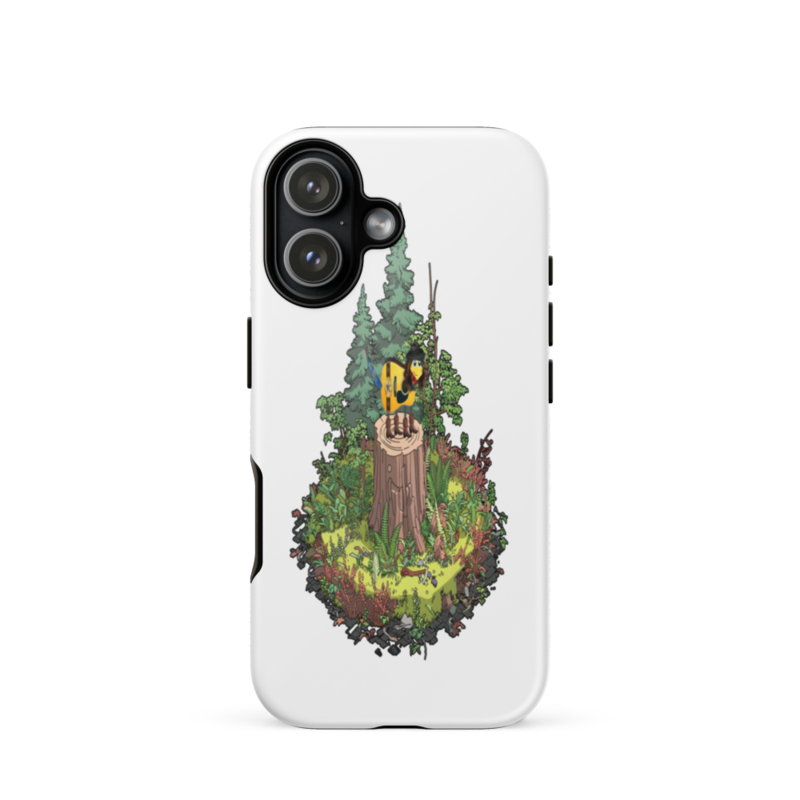 Cutaway Pluckle Tough Case for iPhone®