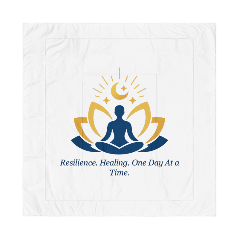 Resilience. Healing Comforter- One Day At A Time