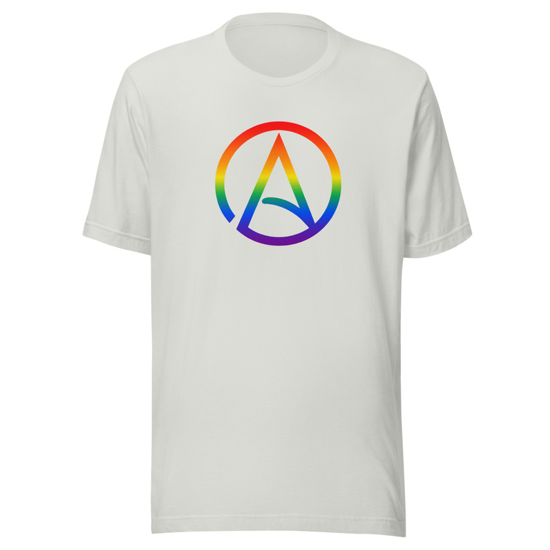Pride Atheist Symbol T-Shirt product view 6