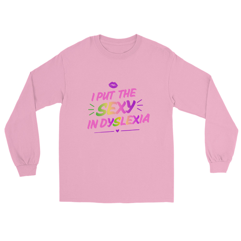 Men’s Long Sleeve Shirt – S, Light Pink