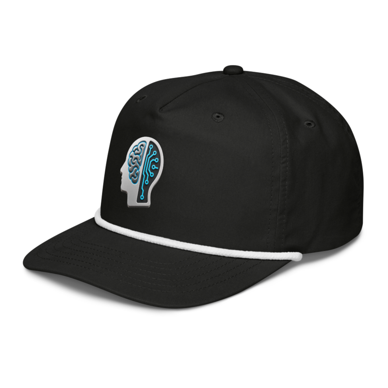 Golf rope cap - Agent Brain Logo