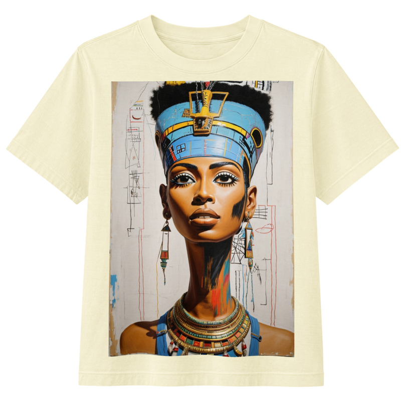 SEE//YOURSELF//THERE- Women's Heavyweight Garment Dye Tee
