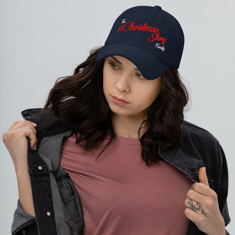 Christmas Story Family Dad Hat – Not Just for Dads!  – One size, Navy
