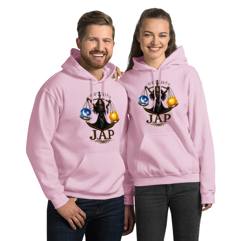 J.A.P Goddess Unisex Hoodie – XL, Light Pink