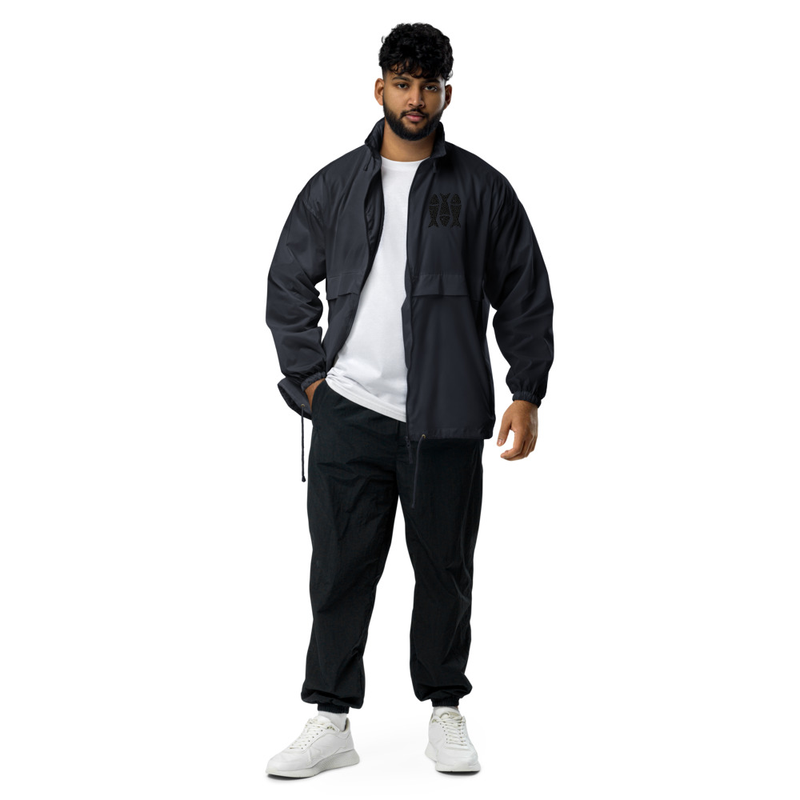 Unisex windbreaker view 3