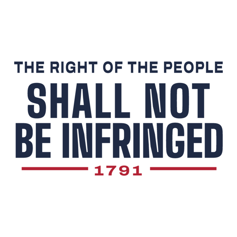 Shall not be infringed magnet — Size: 3″×3″, Color: White