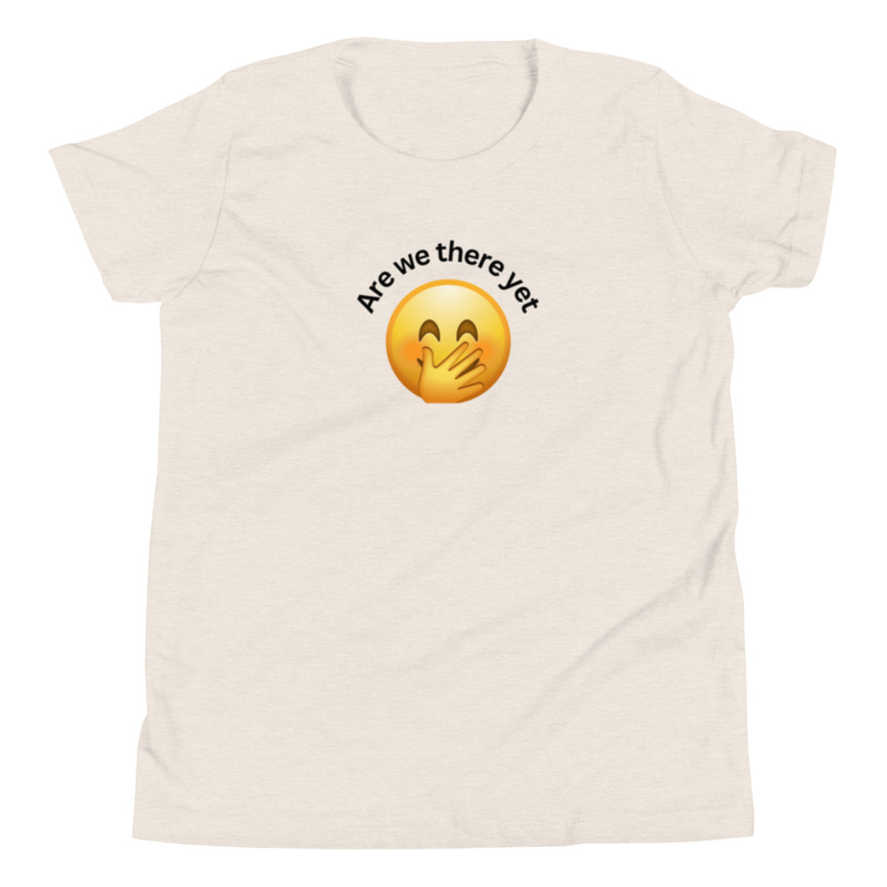 Are we there yet T-Shirt – XL, Heather Dust