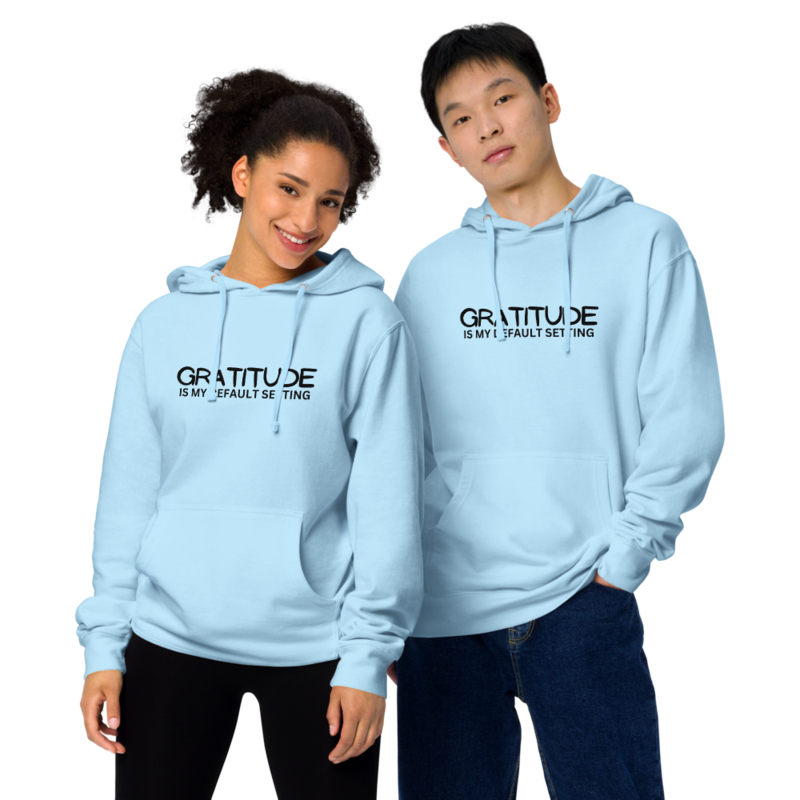 Unisex midweight hoodie – XL, Blue Aqua