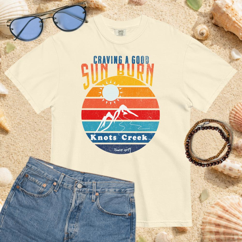 Sun Burn - Comfort Colors – XL, Ivory