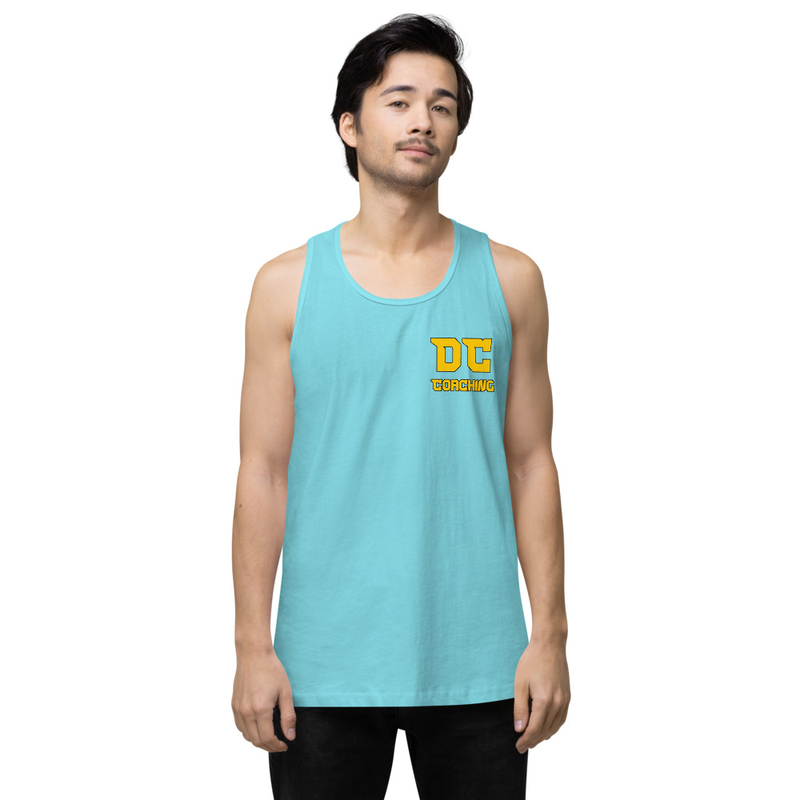 DC Coaching Muscle Shirt – 3XL, Pacific Blue