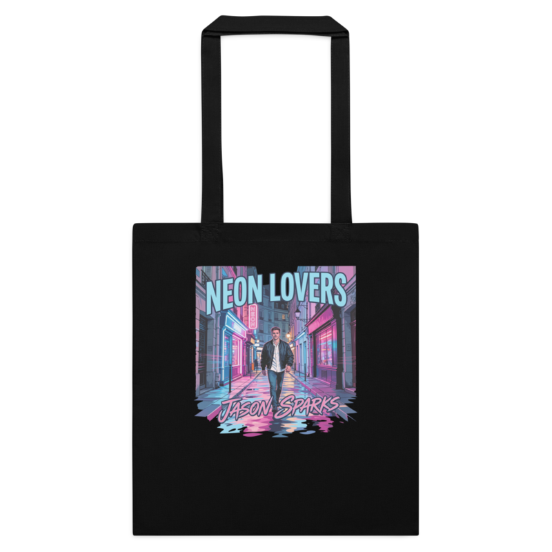 NEON LOVERS - Cinematic Streetlight Tote Bag