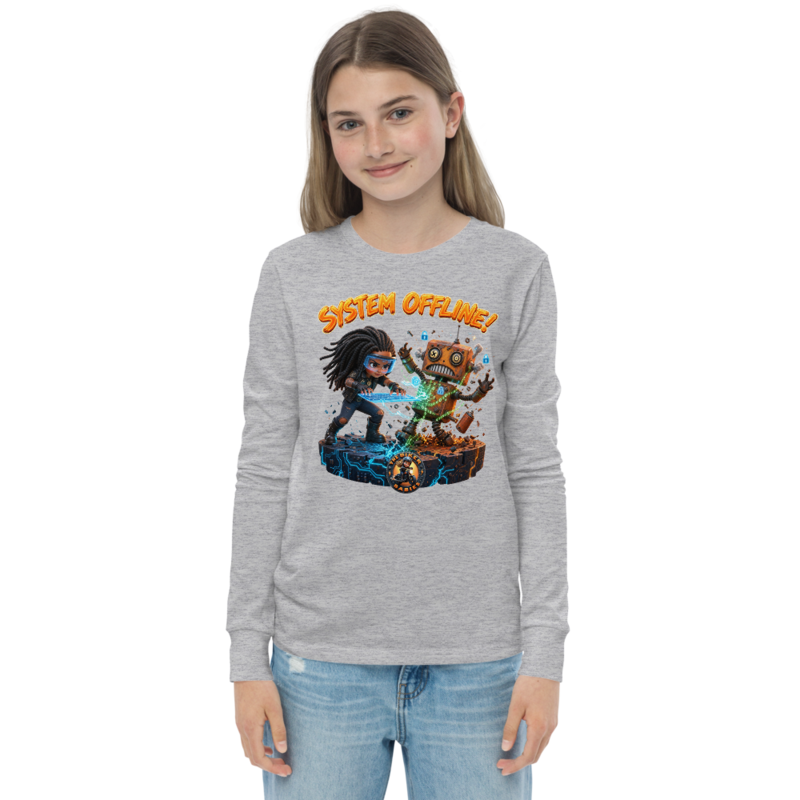 System Offline Kids Long Sleeve