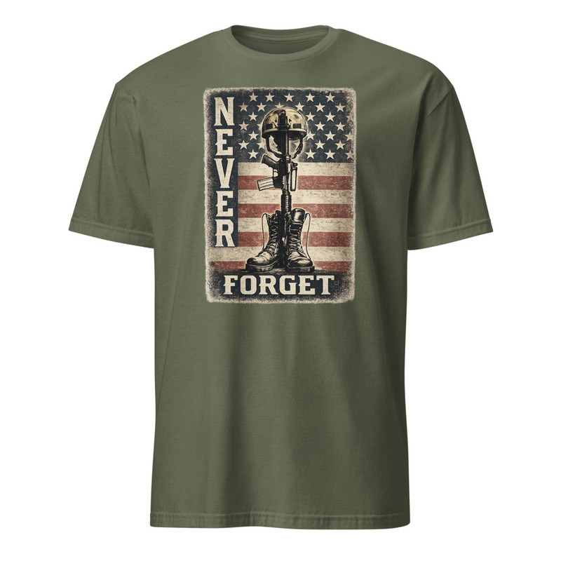 Never Forget T-shirt - Front Print