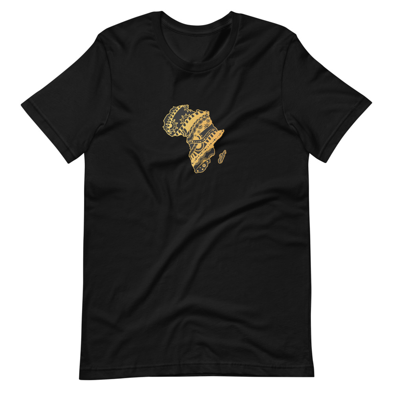 Golden Africa Short-Sleeve Unisex T-Shirt