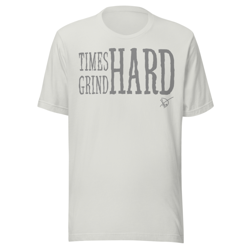 TIMES HARD GRIND HARD (2) – XL, Silver