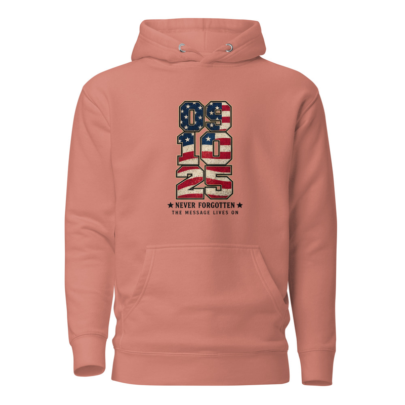 09/10/25 Unisex Hoodie β Dusty Rose