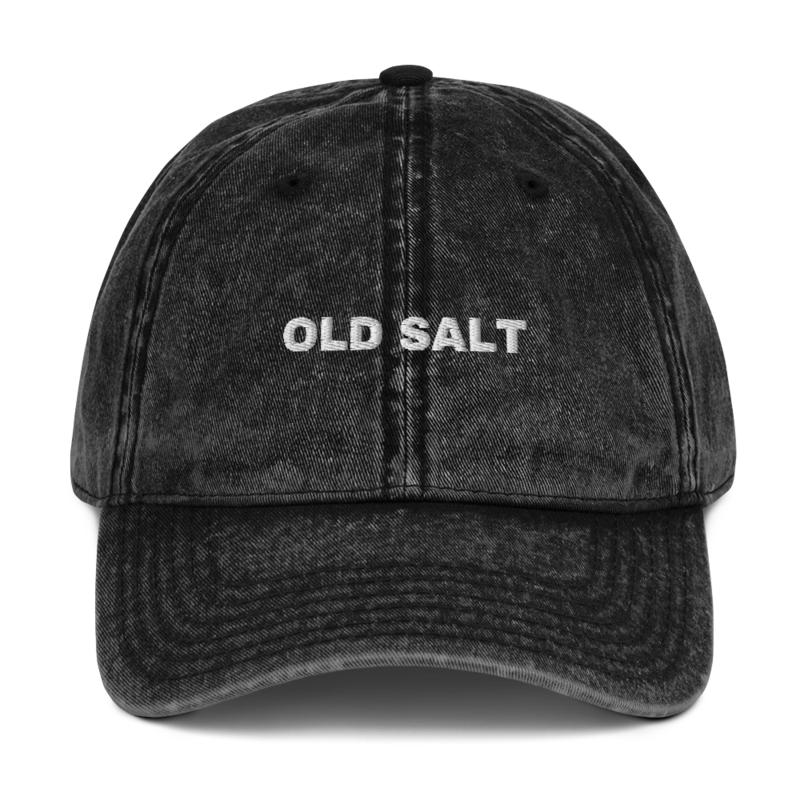 OLD SALT Dad Hat mockup