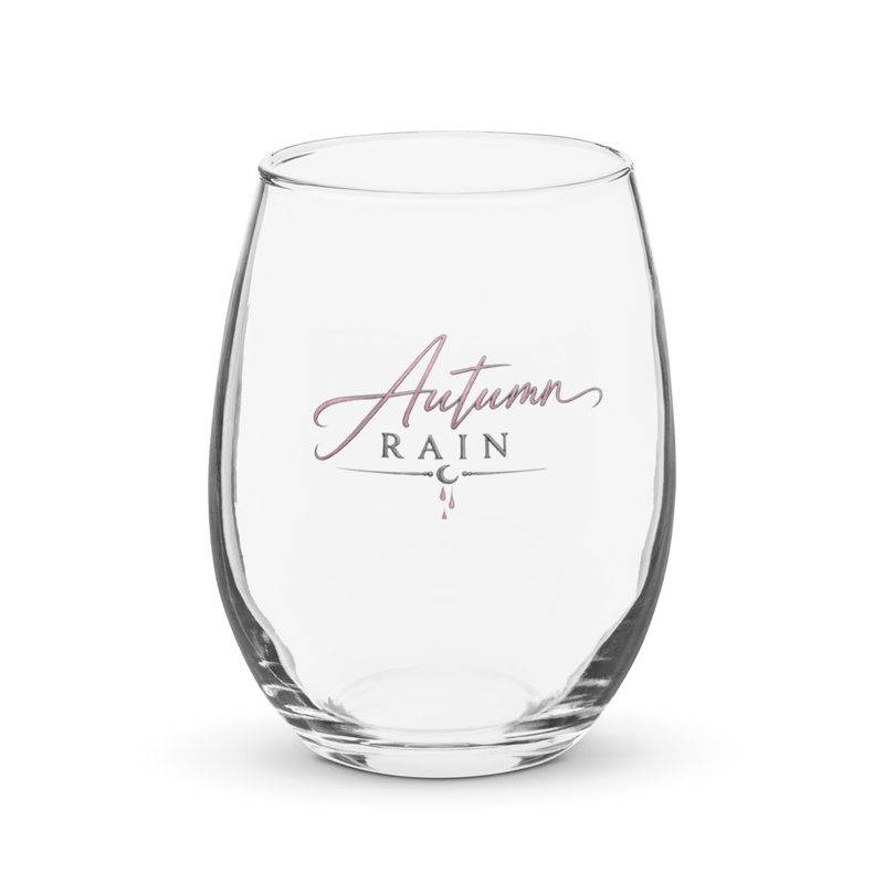  Autumn Rain Stemless wine glass