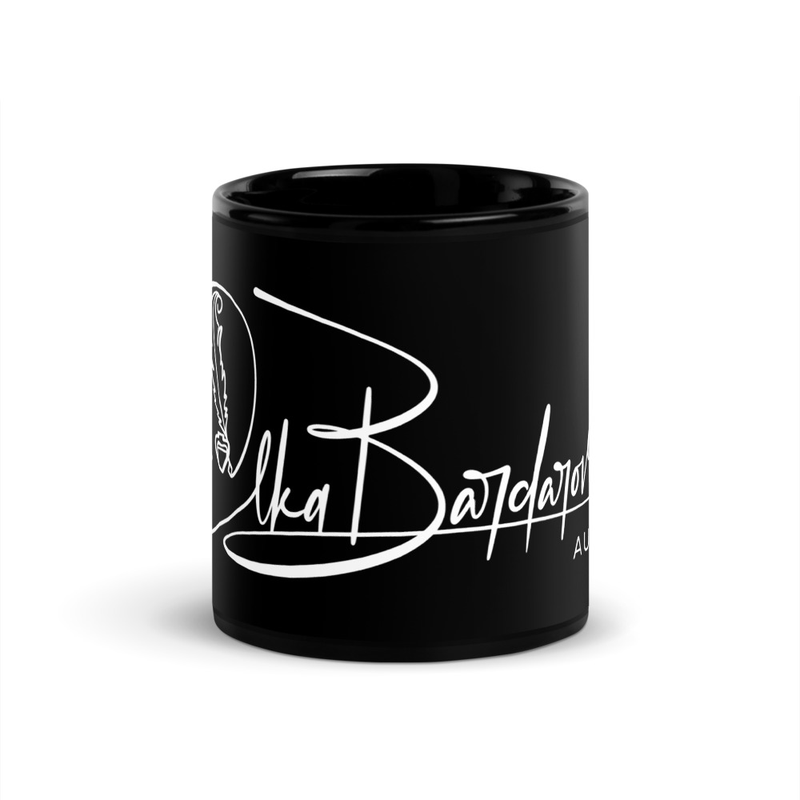 Black Glossy Mug