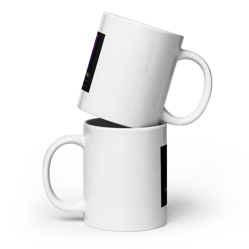 White Glossy Mug (Logo)