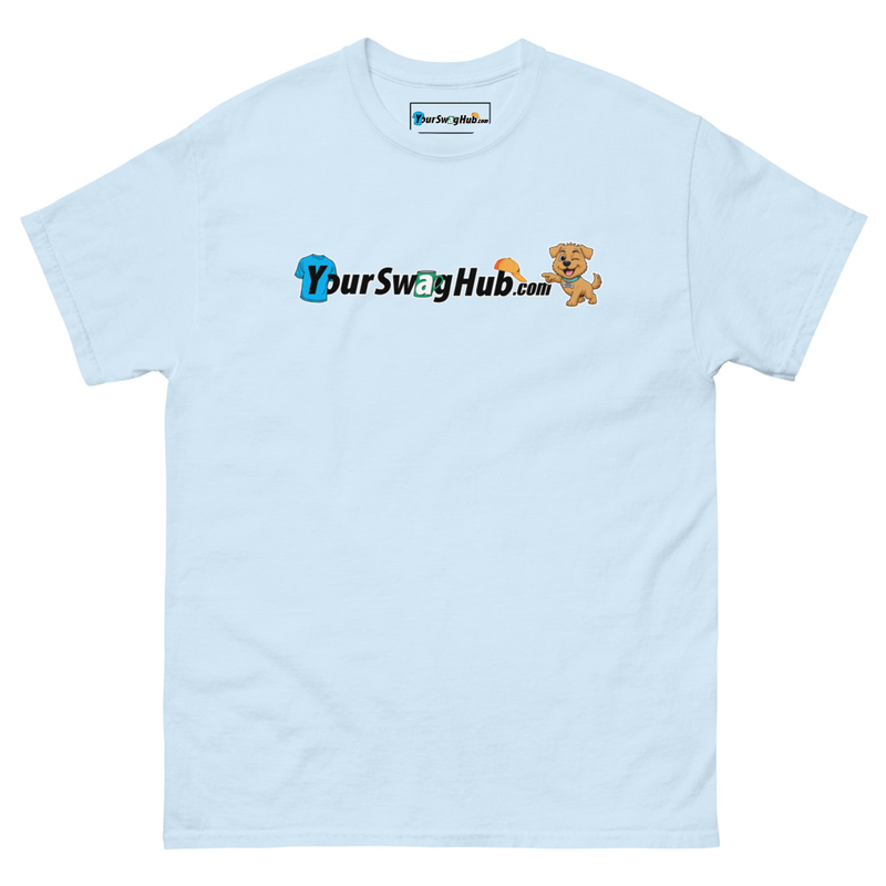YourSwagHub Classic Tee – S, Light Blue