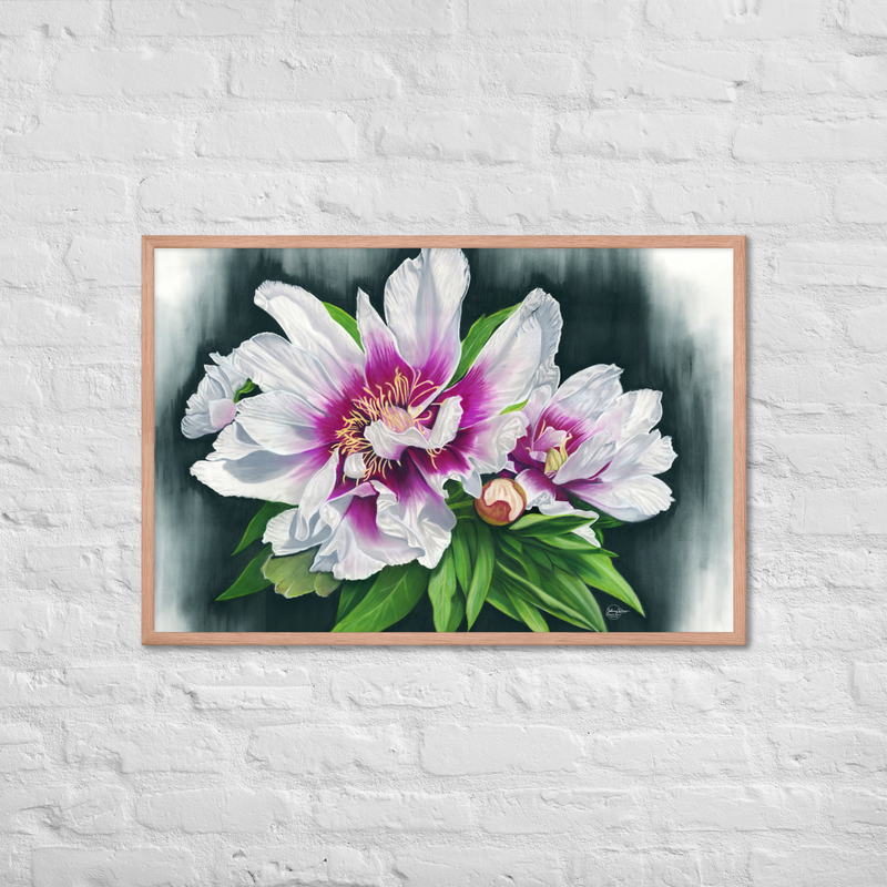 Peony Envy Framed Print – Image 10